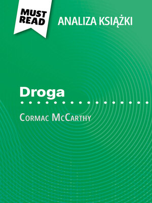 cover image of Droga książka Cormac McCarthy (Analiza książki)